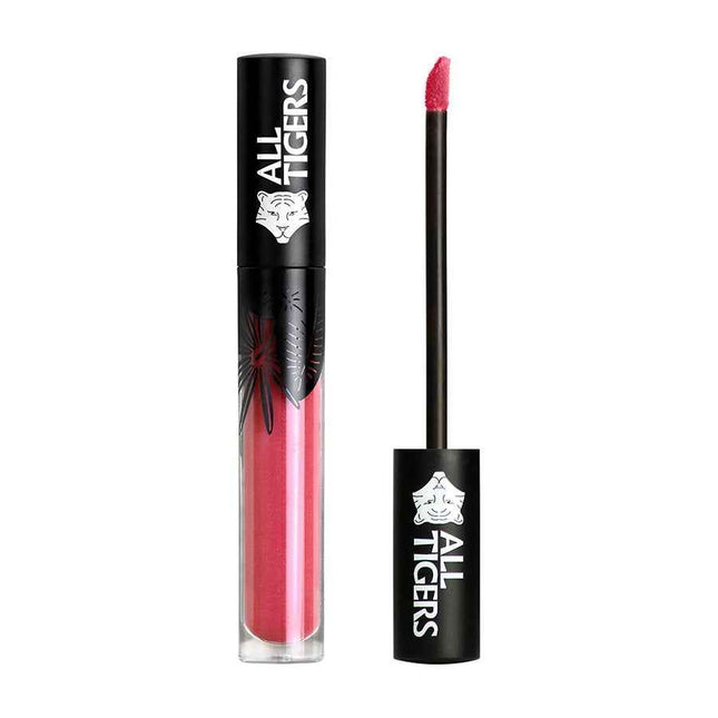 All Tigers Natural & Vegan Natural Shining – Lip Gloss for Women, 601, Silence The Critics, 8 ml