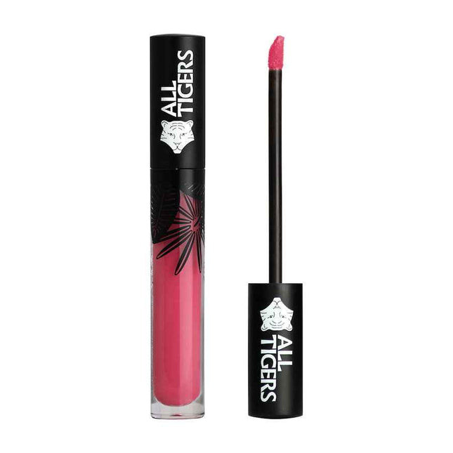 All Tigers Natural & Vegan Natural Matte – Lip Gloss for Women, 793, Run The World, 8 ml