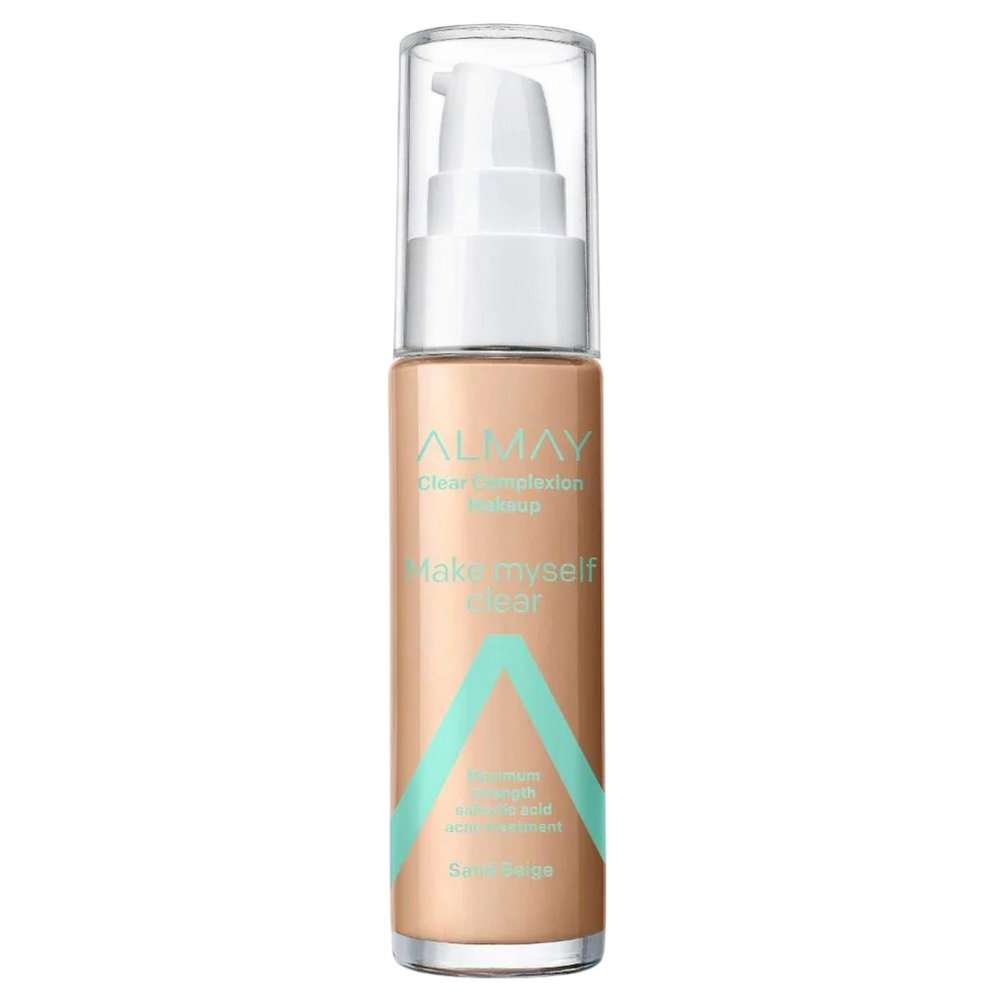 Almay Clear Complexion – Liquid Foundation for Women, 300, Naked, 30 ml