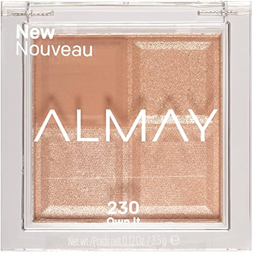Almay Shadow Quad – Eyeshadow Palette for Women, 230, Own It, 4 Shades, 3.5 g