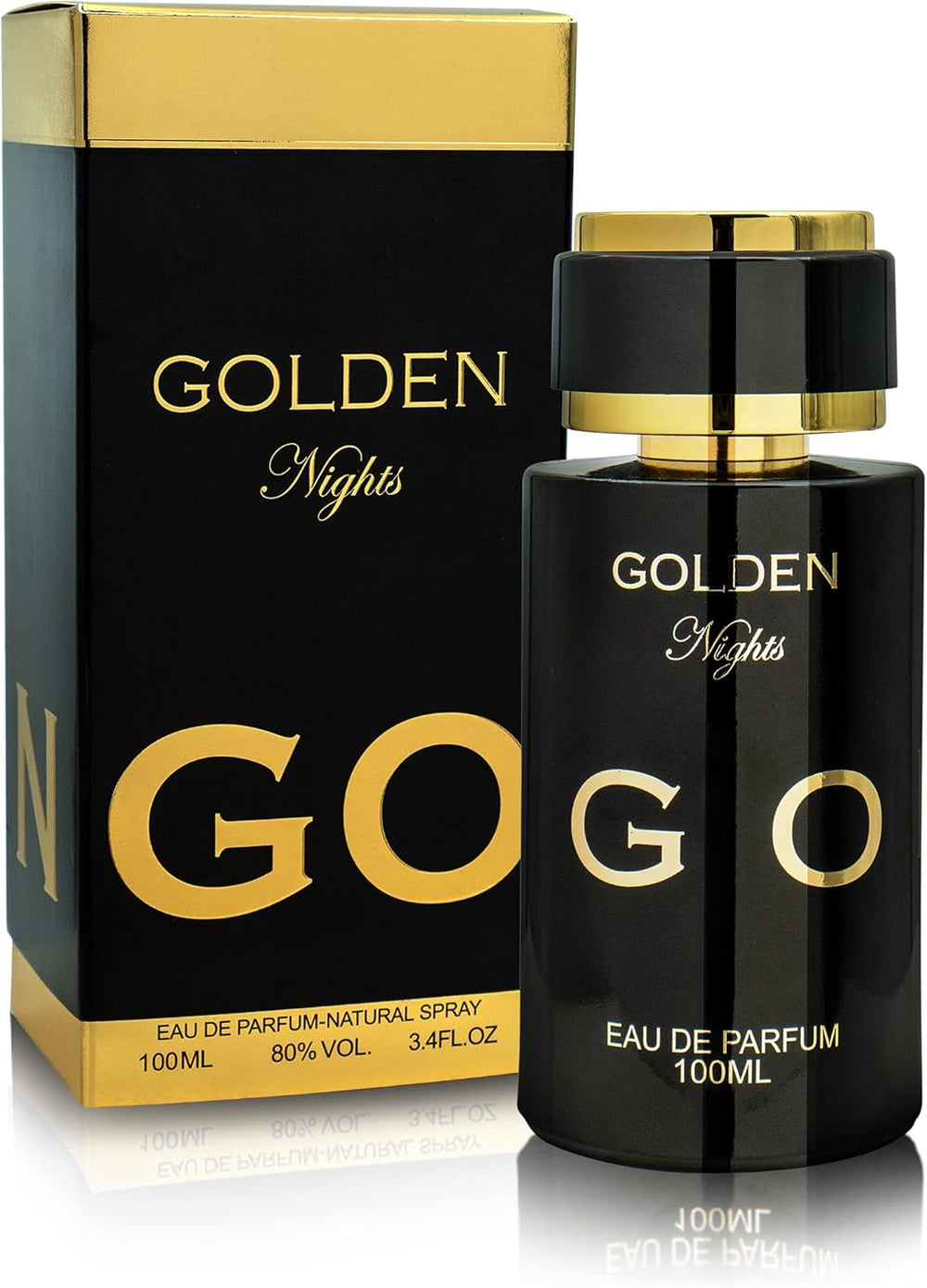 Alms Creation Go Golden Nights – Eau de Parfum for Men, 100 ml