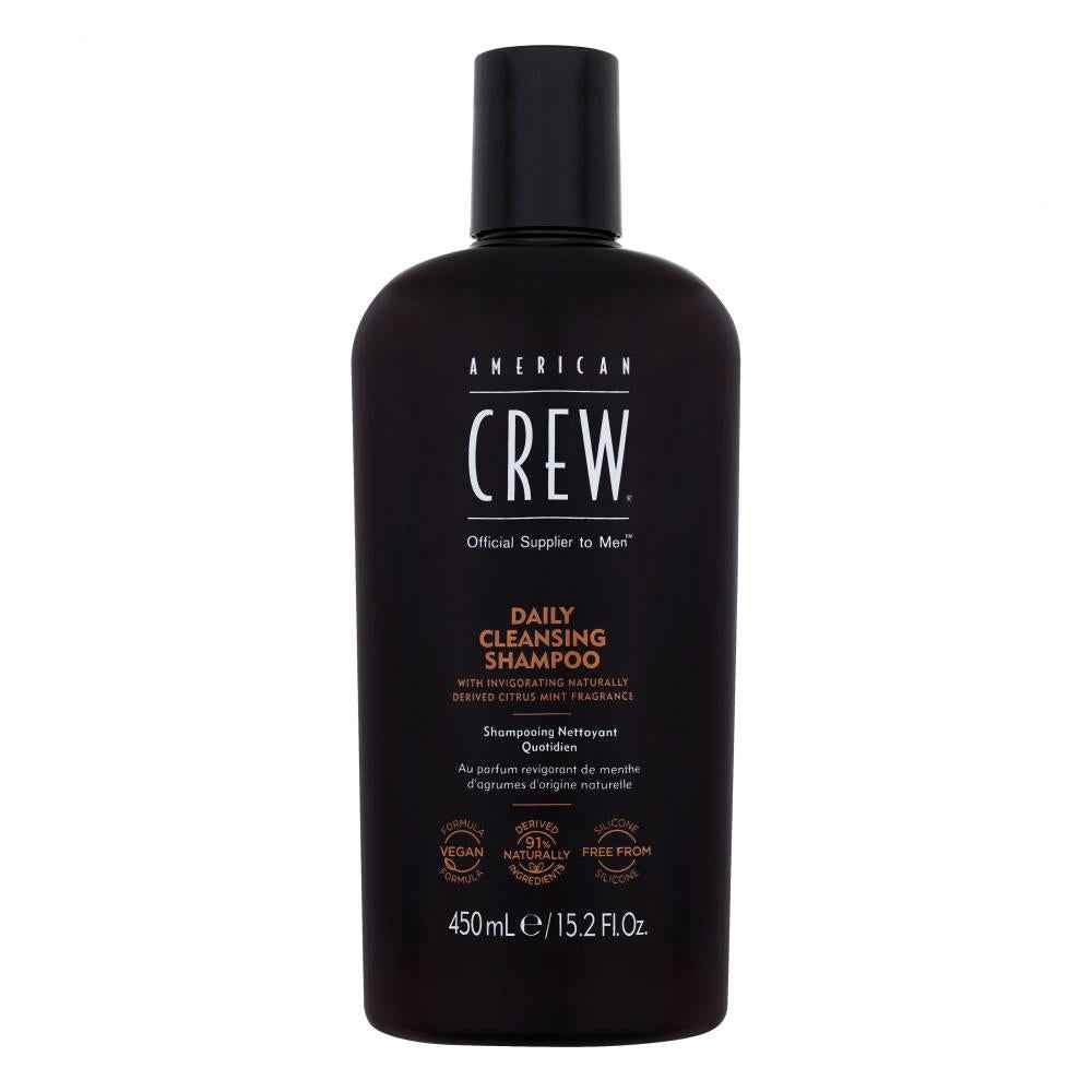 American Crew Daily Cleansing – Hair Shampoo for Men, For Revitalisation, 450 ml