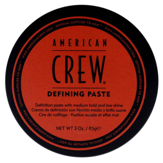 American Crew Defining Paste Vegan – Hair Styling Paste for Men, For Styling, Medium Hold, 85 g