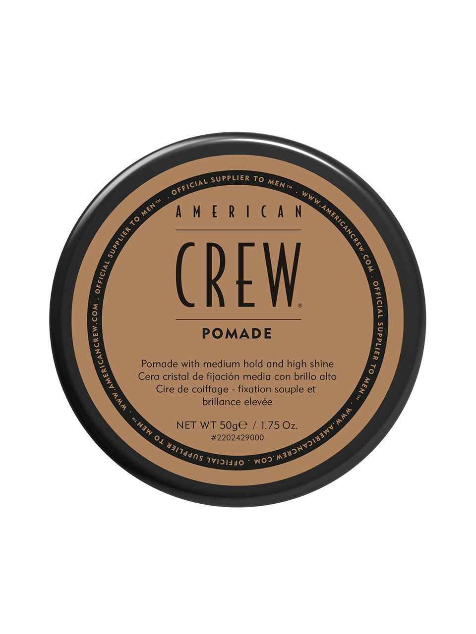 American Crew Pomade for Men, Hair Styling Pomade, Medium Hold, 50 g