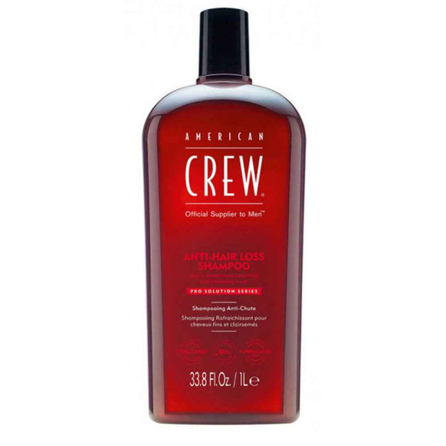 American Crew Pro Solution Series – Hair Shampoo for Men, Anti-Hair Loss, 250 ml