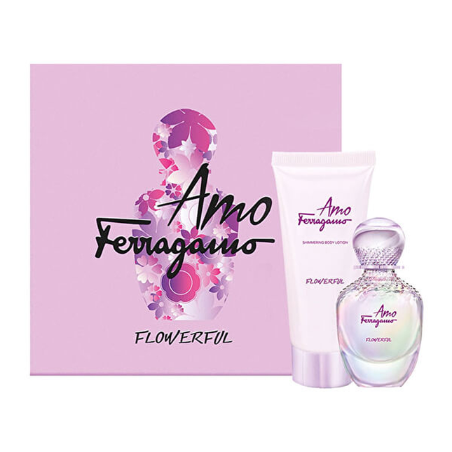 Salvatore Ferragamo Amo Ferragamo - Flowerful Set Salvatore Ferragamo: Amo Ferragamo Flowerful – Eau de Toilette for Women,…