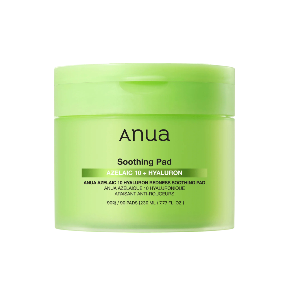 Anua Azelaic Acid 10 Azelaic Acid 10 + Hyaluron Soothing Anti-Redness – Peel-Off Pads for Women, 90 pcs