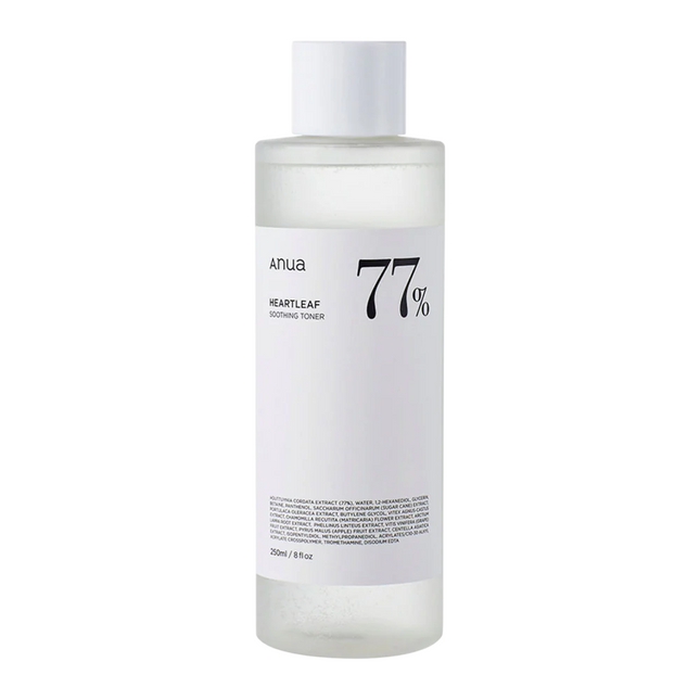 Anua Heartleaf 77% Soothing – Cleansing Toner for Women, 250 ml