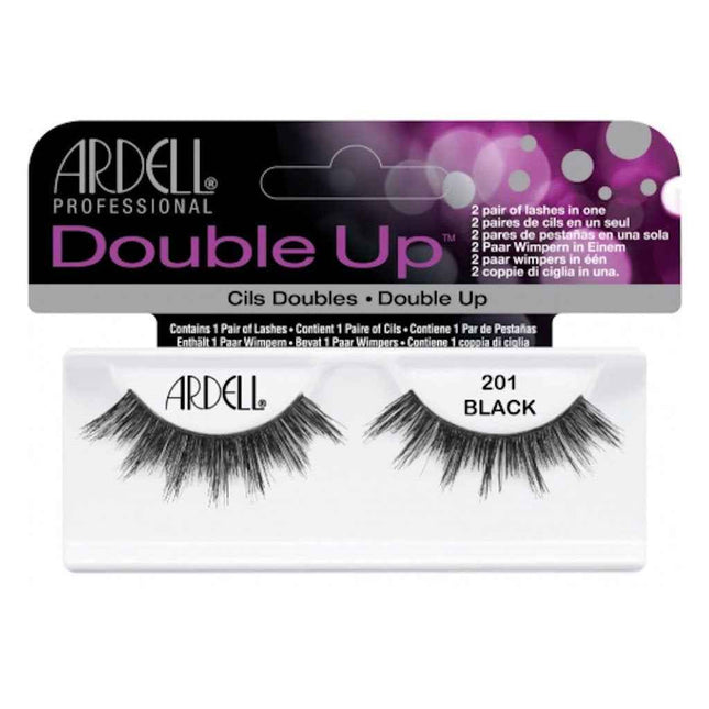 Ardell Double Up – False Eyelashes for Women, 201, Black