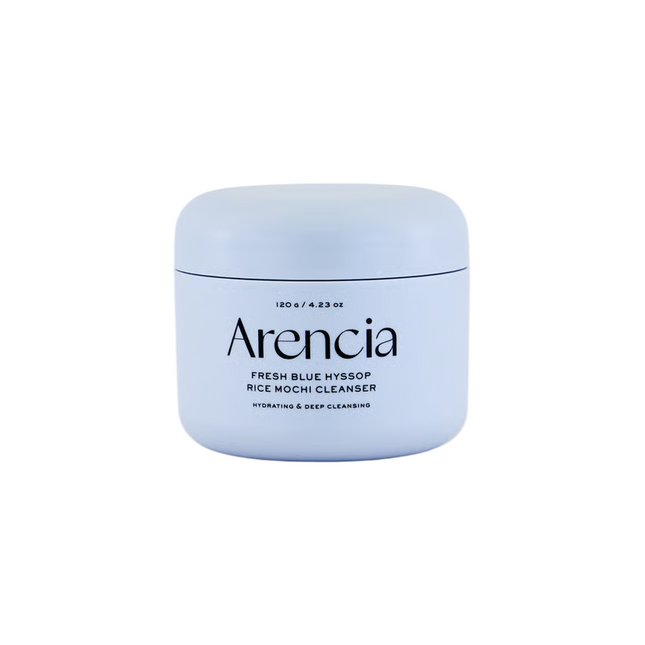 Arencia Fresh Blue Hyssop Mochi Hydrating – Cleansing Cream for Women, 120 ml