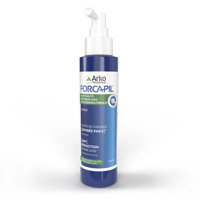 Arkopharma Forcapil – Hair Spray Treatment for Women, Anti-Loss Hair, 125 ml