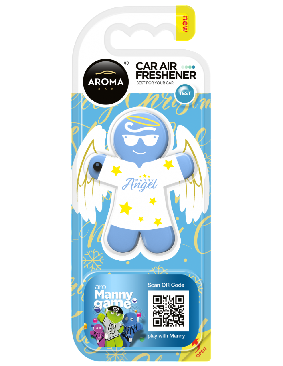 Aroma Car Xmas Angel – Car Air Freshener Unisex