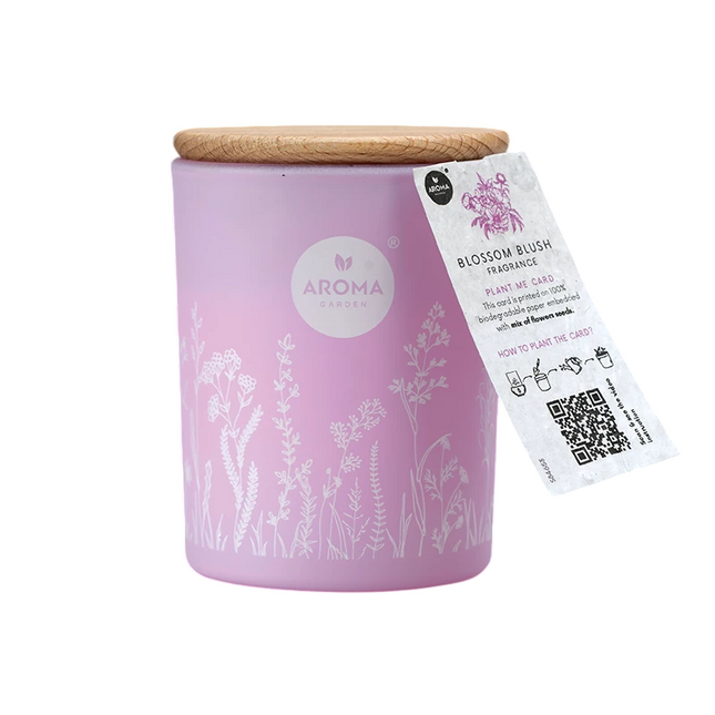 Aroma Home Blos.Blush – Scented Candle Unisex, 150 g