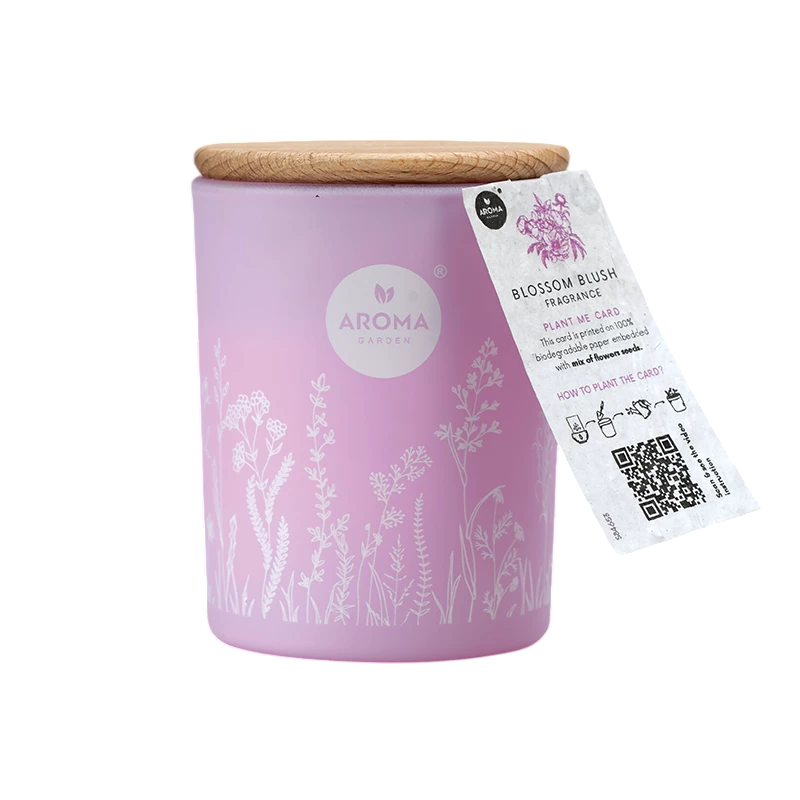 Aroma Home Blos.Blush – Scented Candle Unisex, 150 g