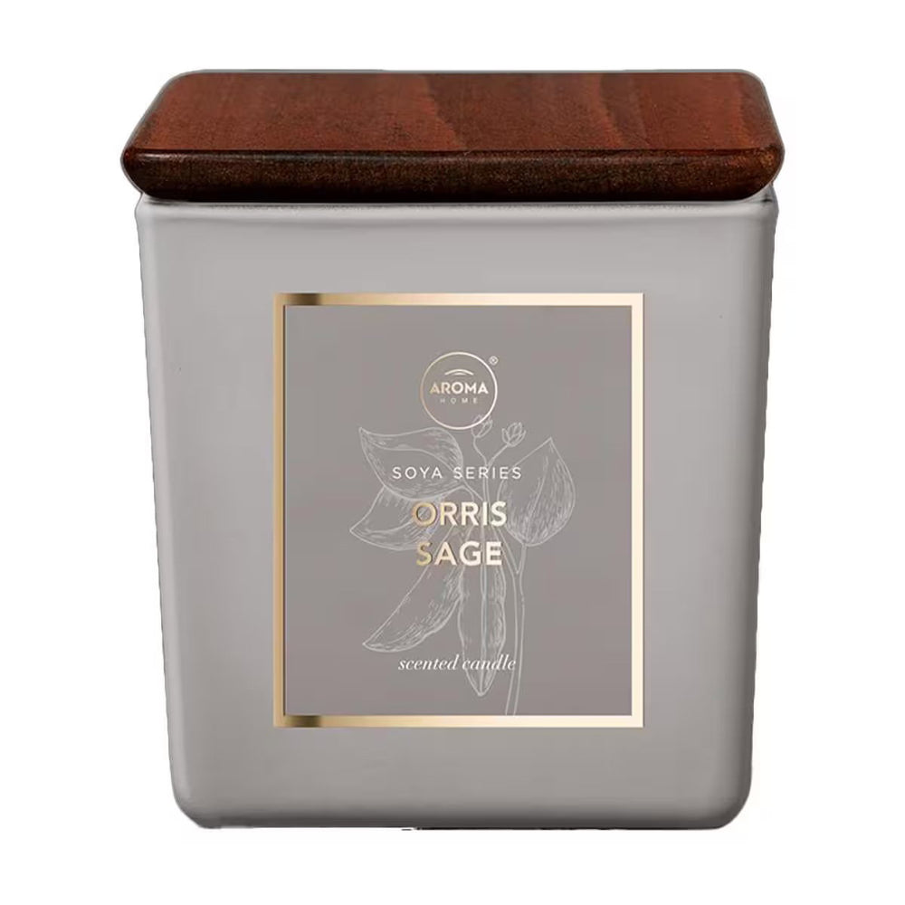 Aroma Home Orris & Sage Orris – Scented Candle Unisex, 115 g
