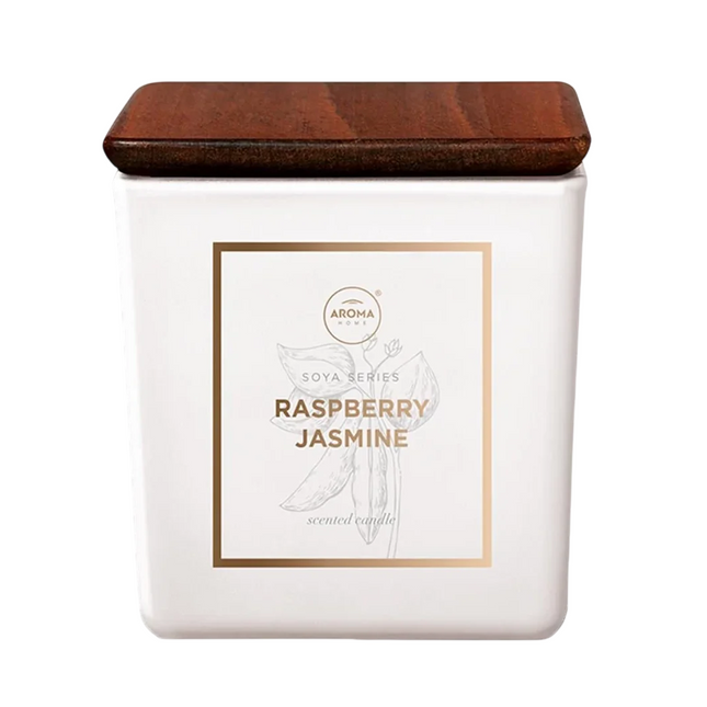 Aroma Home Raspberry & Jasmine – Scented Candle Unisex, 115 g