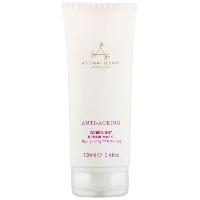 Aromatherapy Associates Anti-Ageing Strawberry Seeds Repairing Night – Cream Mask for Women, For Face, 100 ml