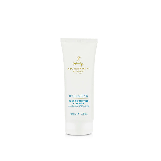 Aromatherapy Associates Hydrating Rose – Exfoliating Cleanser for Women, 100 ml