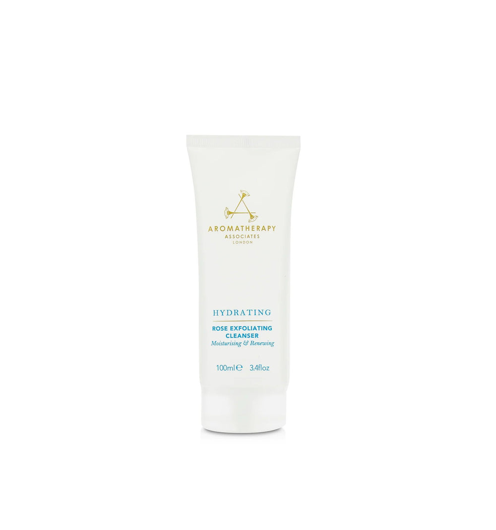 Aromatherapy Associates Hydrating Rose – Exfoliating Cleanser for Women, 100 ml