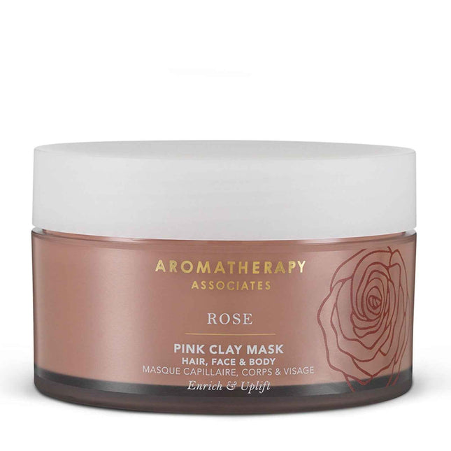 Aromatherapy Associates Rose Essential Oils Eliminates Impurities – Clay Mask for Women, 200 ml Tester