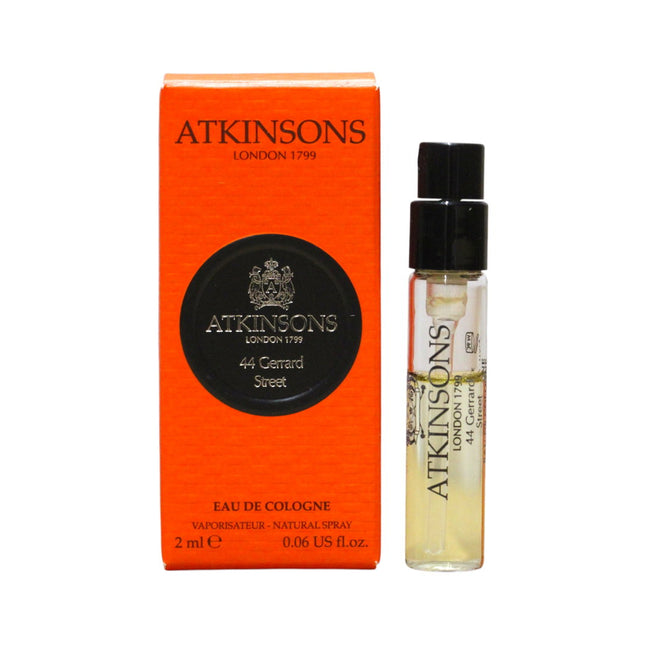 Atkinsons 44 Gerrard Street – Eau de Cologne Unisex, 2 ml Vial