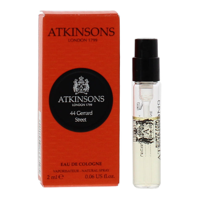 Atkinsons 44 Gerrard Street – Eau de Cologne Unisex, 2 ml Vial