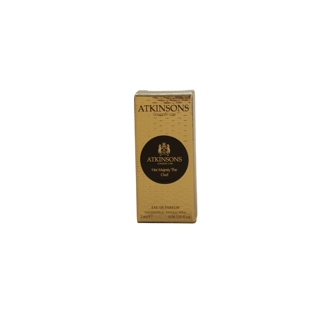 Atkinsons Her Majesty The Oud – Eau de Parfum for Women, 2 ml Vial