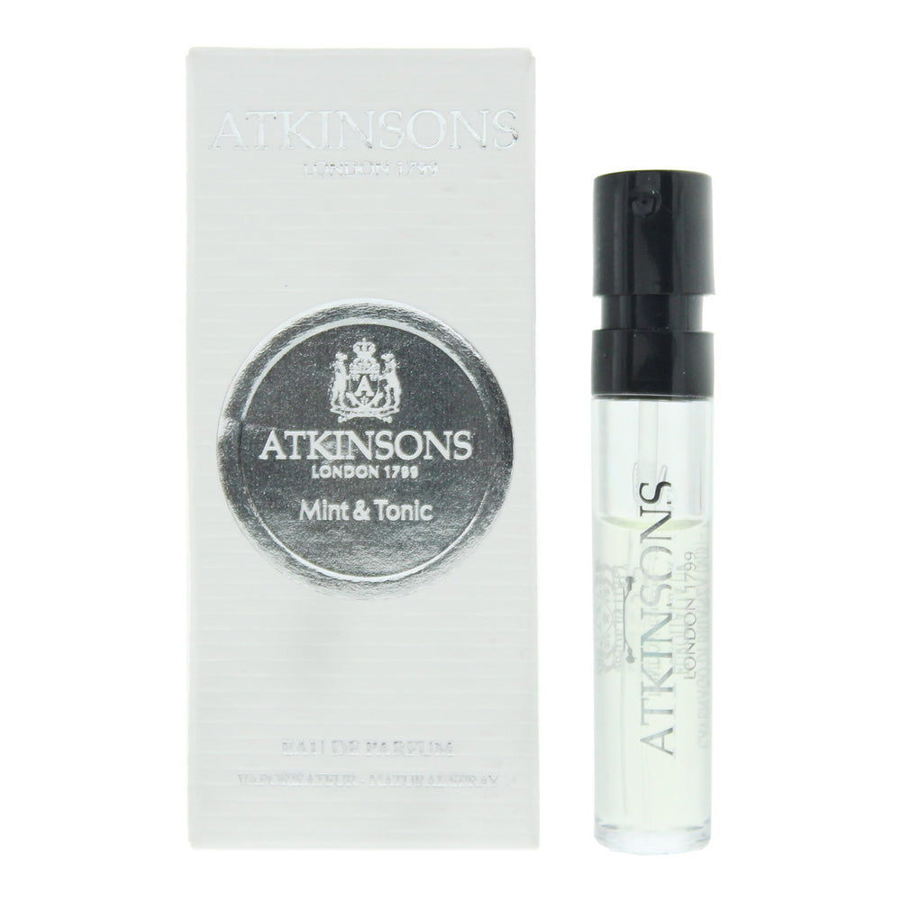 Atkinsons Mint & Tonic – Eau de Parfum Unisex, 2 ml Vial
