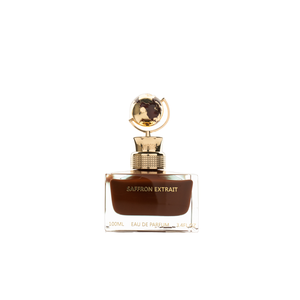 Aurora Globe Collection Safron Extrait – Eau de Parfum Unisex, 100 ml