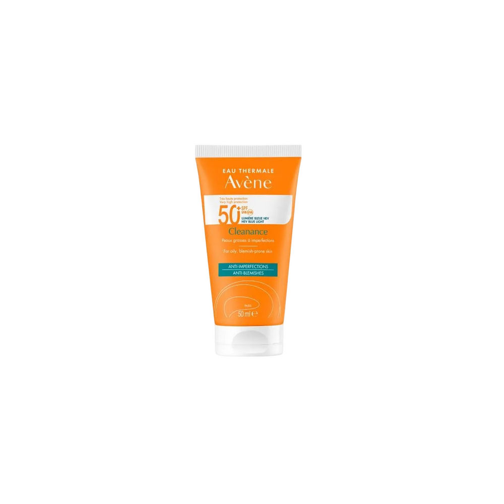 Avene Cleanance Triasorb Anti-Blemish Day – Cream for Women, For Face, SPF50+, 50 ml