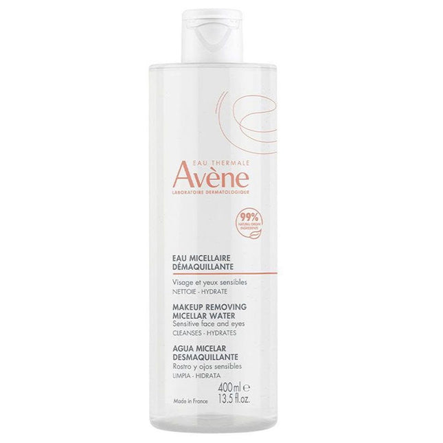 Avene Eau Thermale Cleanses and Removes Makeup – Micellar Water for Women, Sensitive, 400 ml