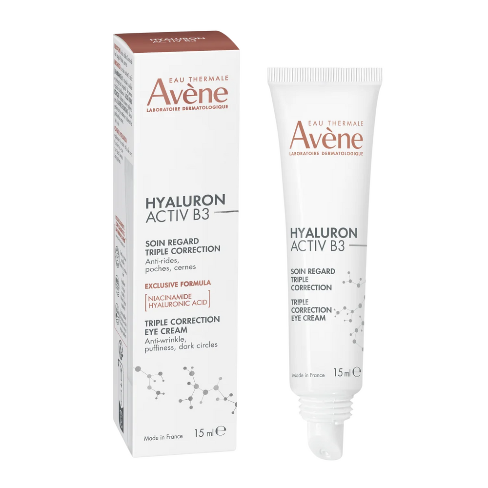 Avene Hyaluron Activ B3 Anti-Wrinkle Day – Eye Cream for Women, 15 ml