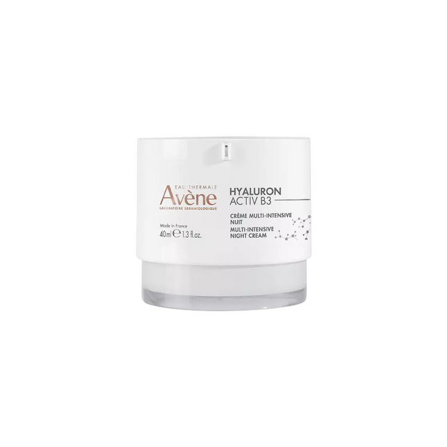 Avene Hyaluron Activ B3 Hyaluronic Acid Anti-Aging Night – Cream for Women, For Face, 40 ml