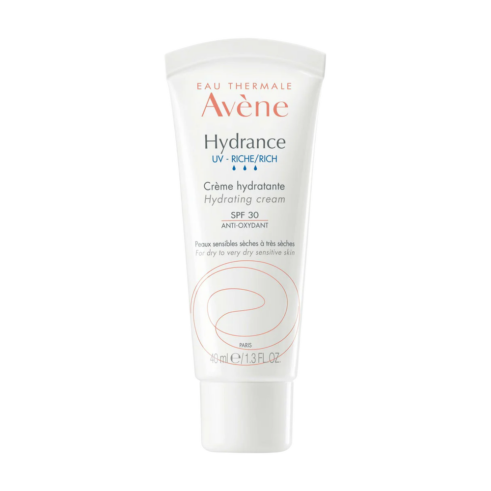 Avene Hydrance Rich Hydrating – Rich Cream for Women, For Face, SPF 30, 40 ml