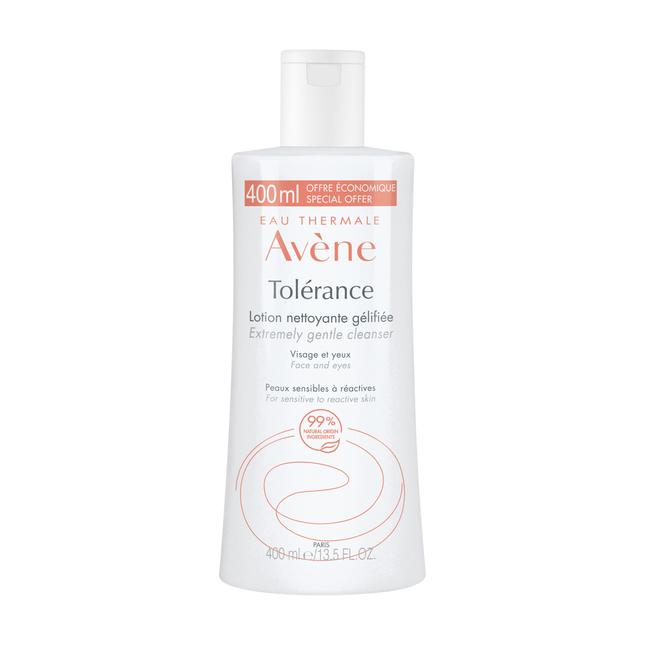 Avene Tolerance Gentle Cleansing – Cleansing Lotion for Women, For Face, 400 ml