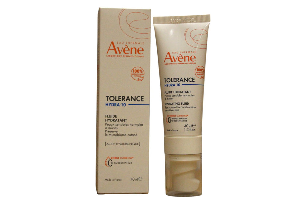Avene Tolerance Hydra-10 Hydration – Fluid for Women, For Face, 40 ml