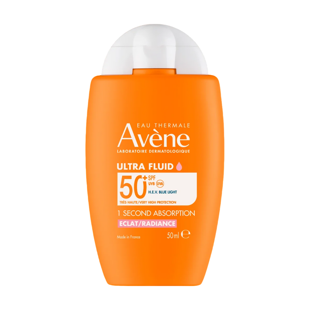 Avene Ultra Fluid for Women, Radiance, Fluid, For Face, SPF 50+, 50 ml