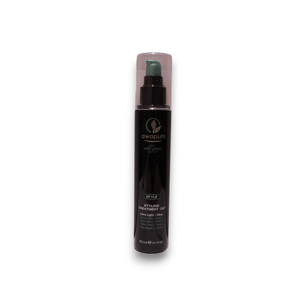 Awapuhi Wild Ginger By Paul Mitchell Style Paraben-Free – Hair Oil Treatment for Women, Soft & Silky Texture, 150 ml