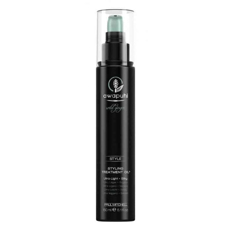 Awapuhi Wild Ginger By Paul Mitchell Style Paraben-Free – Hair Oil Treatment for Women, Soft & Silky Texture, 150 ml