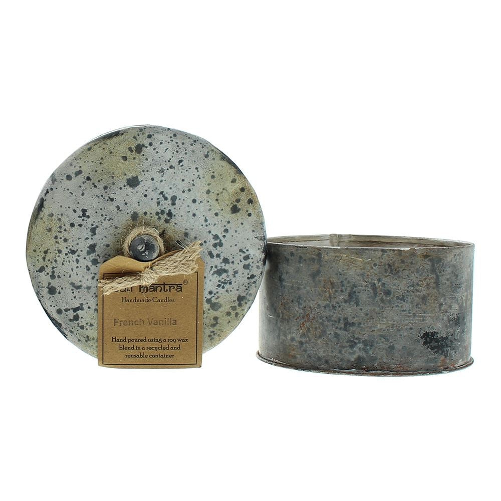 Bali Mantra Victorian Tin Round French Vanilla – Scented Candle Unisex, 280 g