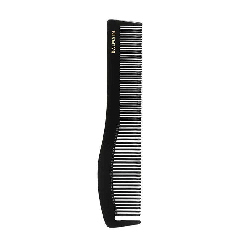 Balmain Cutting – Hair Plastic Comb, Black & White