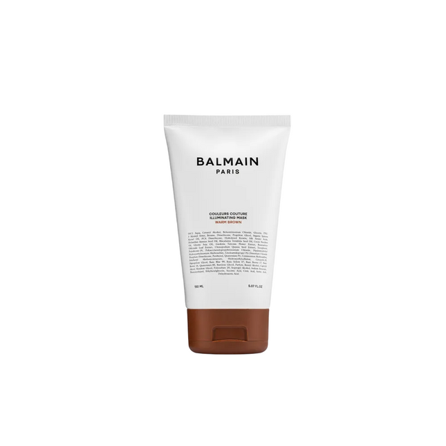 Balmain Professionnel Couleurs Couture – Hair Colouring Cream Mask for Women, Illuminating, Warm Brown, 150 ml