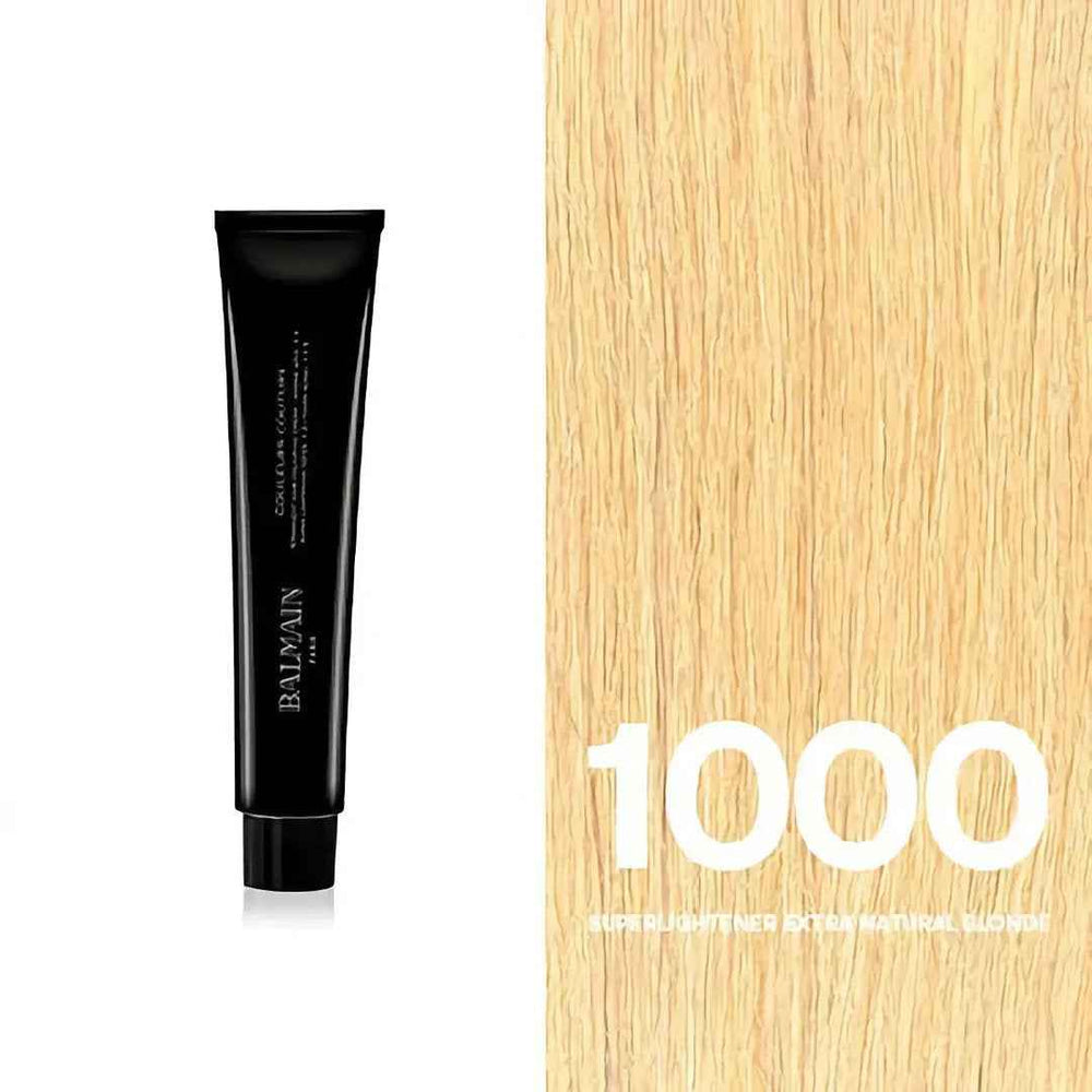 Balmain Professionnel Couleurs Couture – Permanent Hair Dye for Women, 1000 Superlightener Extra Natural Blonde, 60 ml