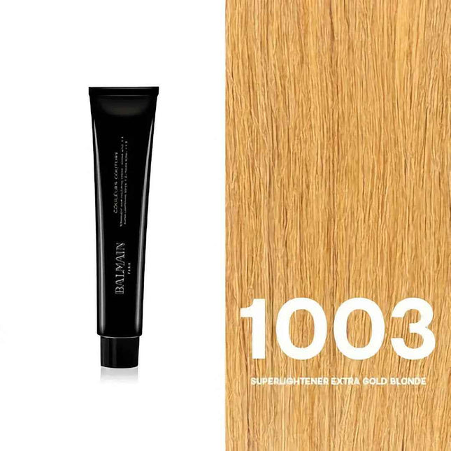 Balmain Professionnel Couleurs Couture – Permanent Hair Dye for Women, 1003 Superlightener Extra Gold Blonde, 60 ml