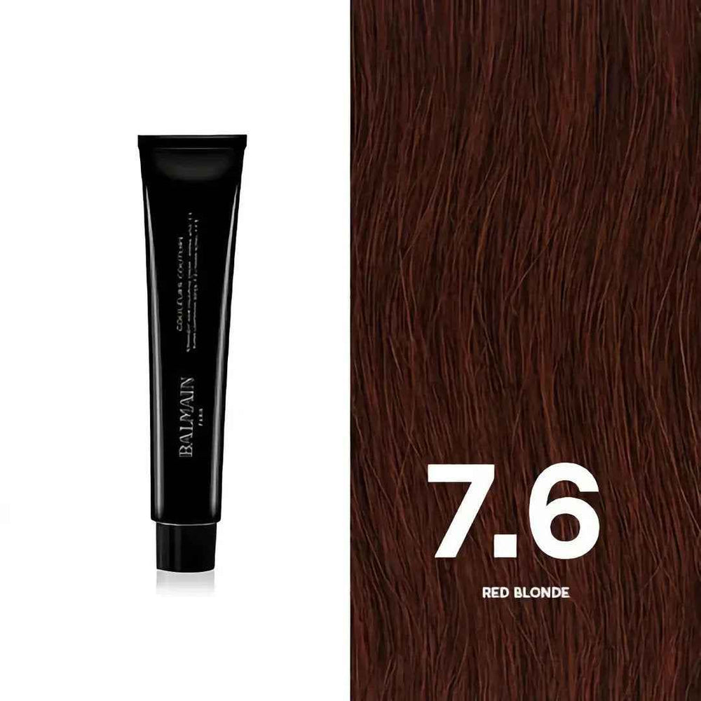 Balmain Professionnel Couleurs Couture – Permanent Hair Dye for Women, 7.6 Red Blonde, 60 ml
