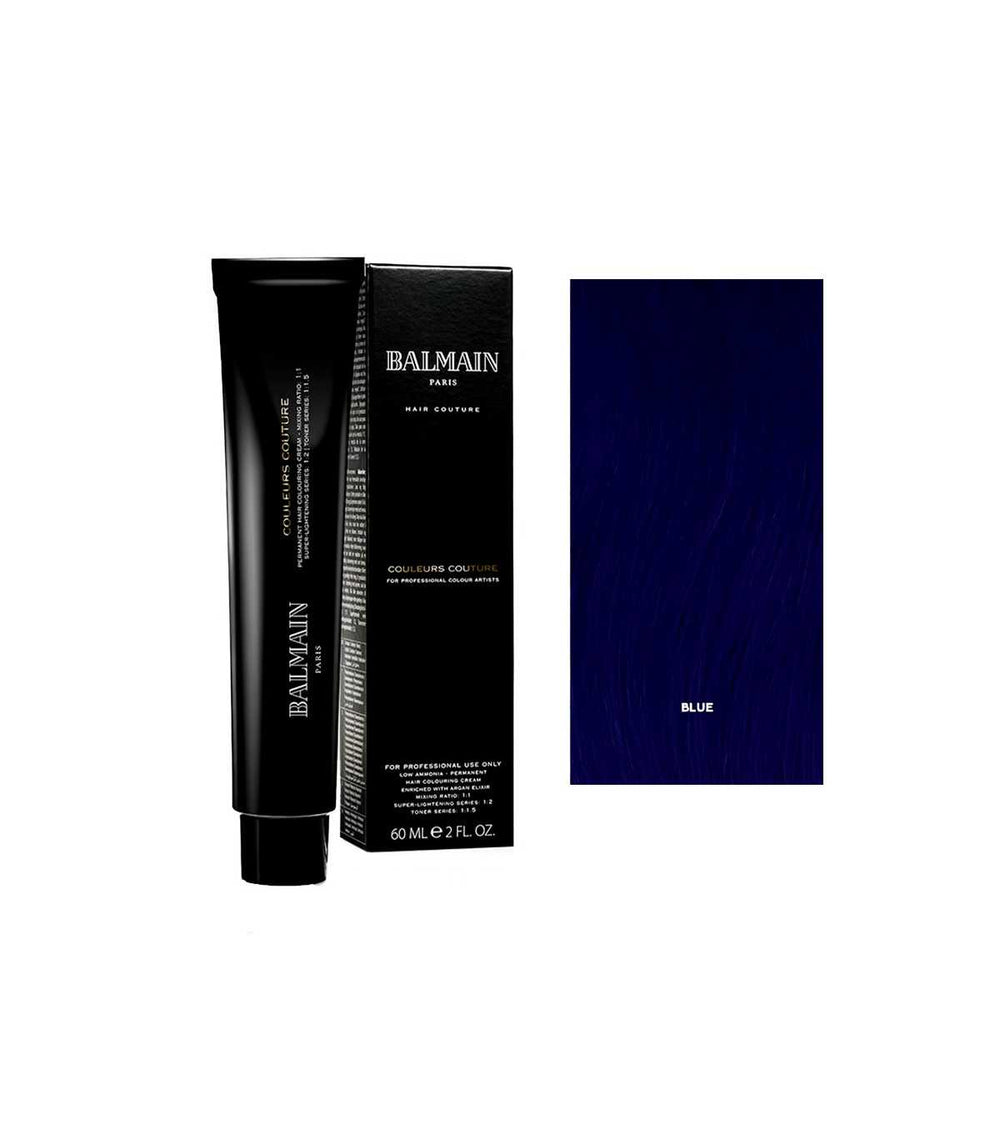Balmain Professionnel Couleurs Couture – Permanent Hair Dye for Women, Blue, 60 ml