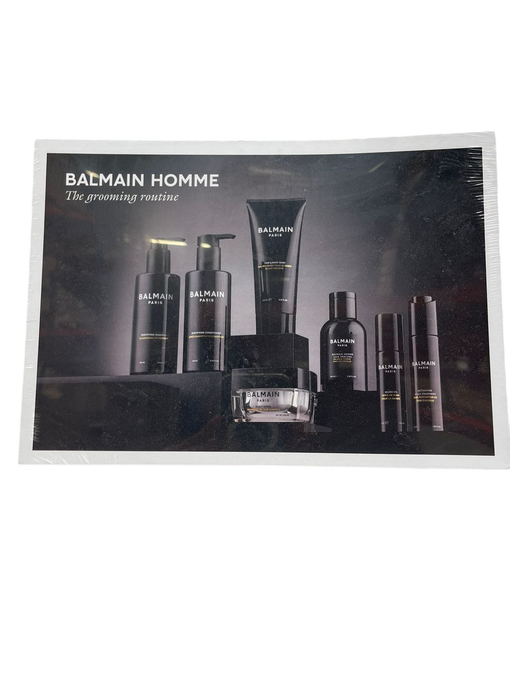 Balmain Professionnel Homme – Card, Black & White