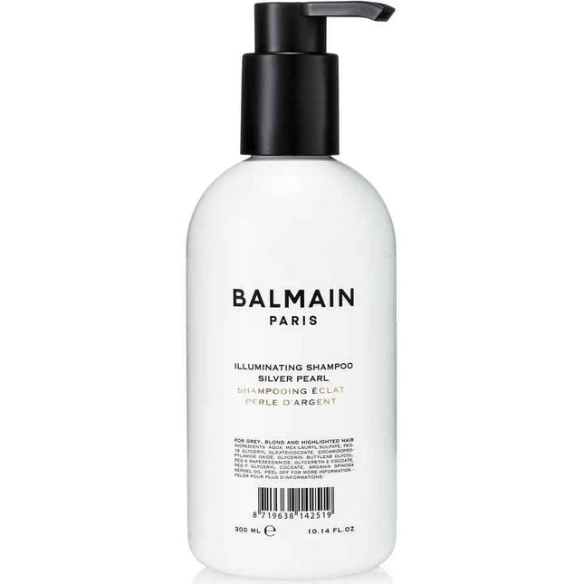 Balmain Professionnel Silver Pearl – Hair Shampoo for Women, Illuminating, 300 ml