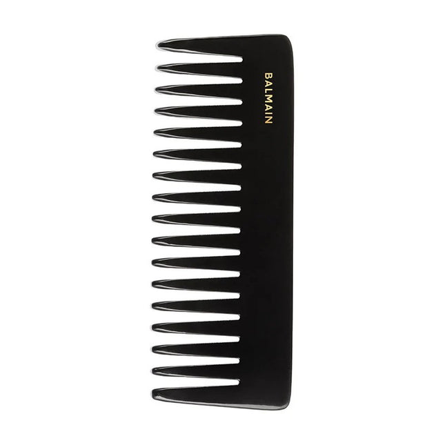 Balmain Texture – Hair Plastic Comb Unisex, Black & White