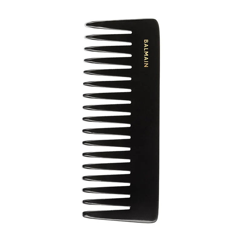 Balmain Texture – Hair Plastic Comb Unisex, Black & White